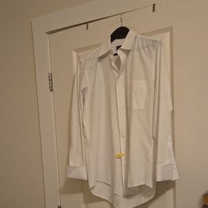 Dior White Dress Shirt Elegant Formal Wear